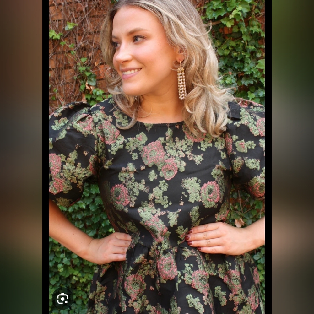 Floral womens Dress - Multicolor